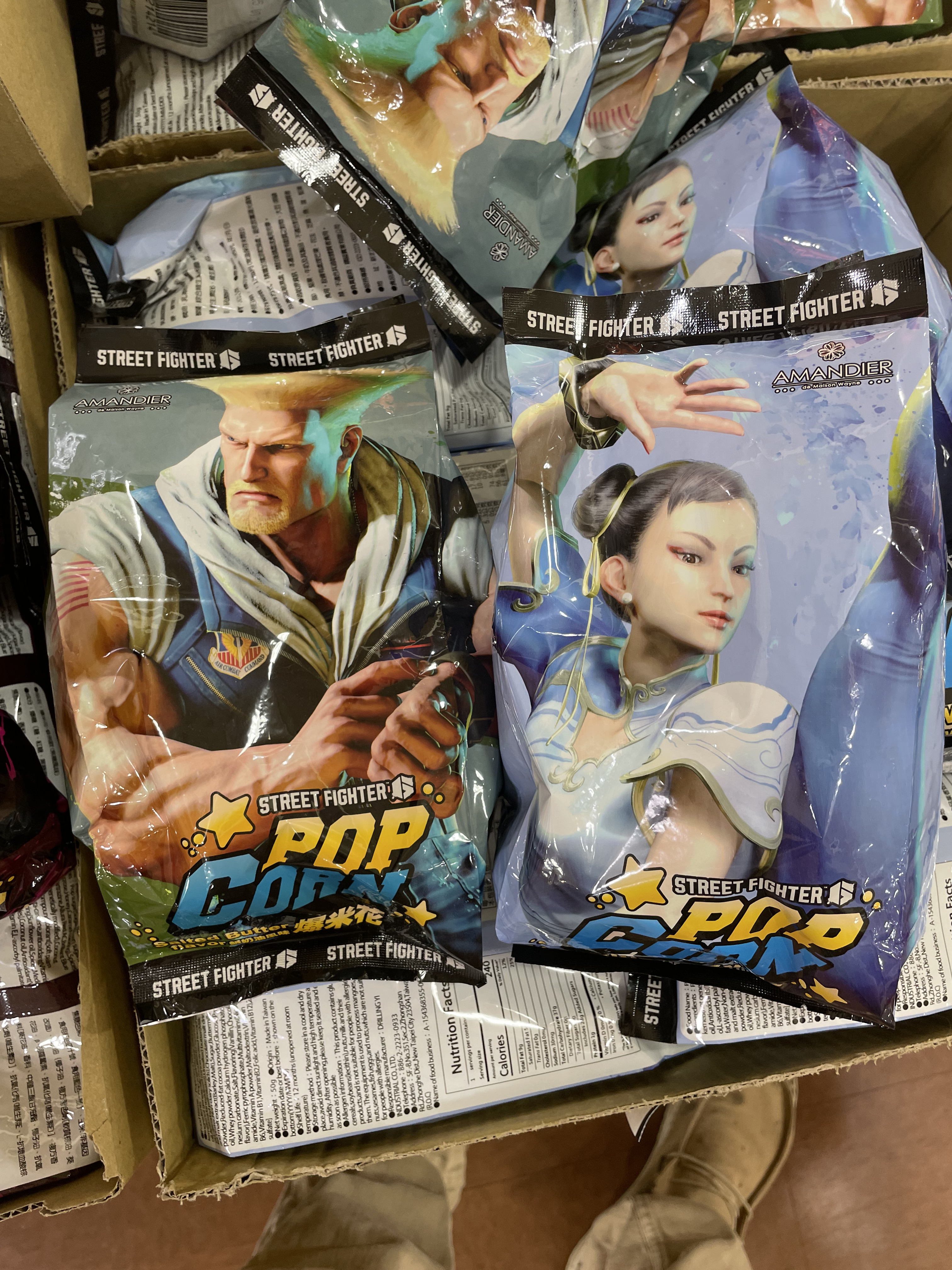 cool popcorn bag