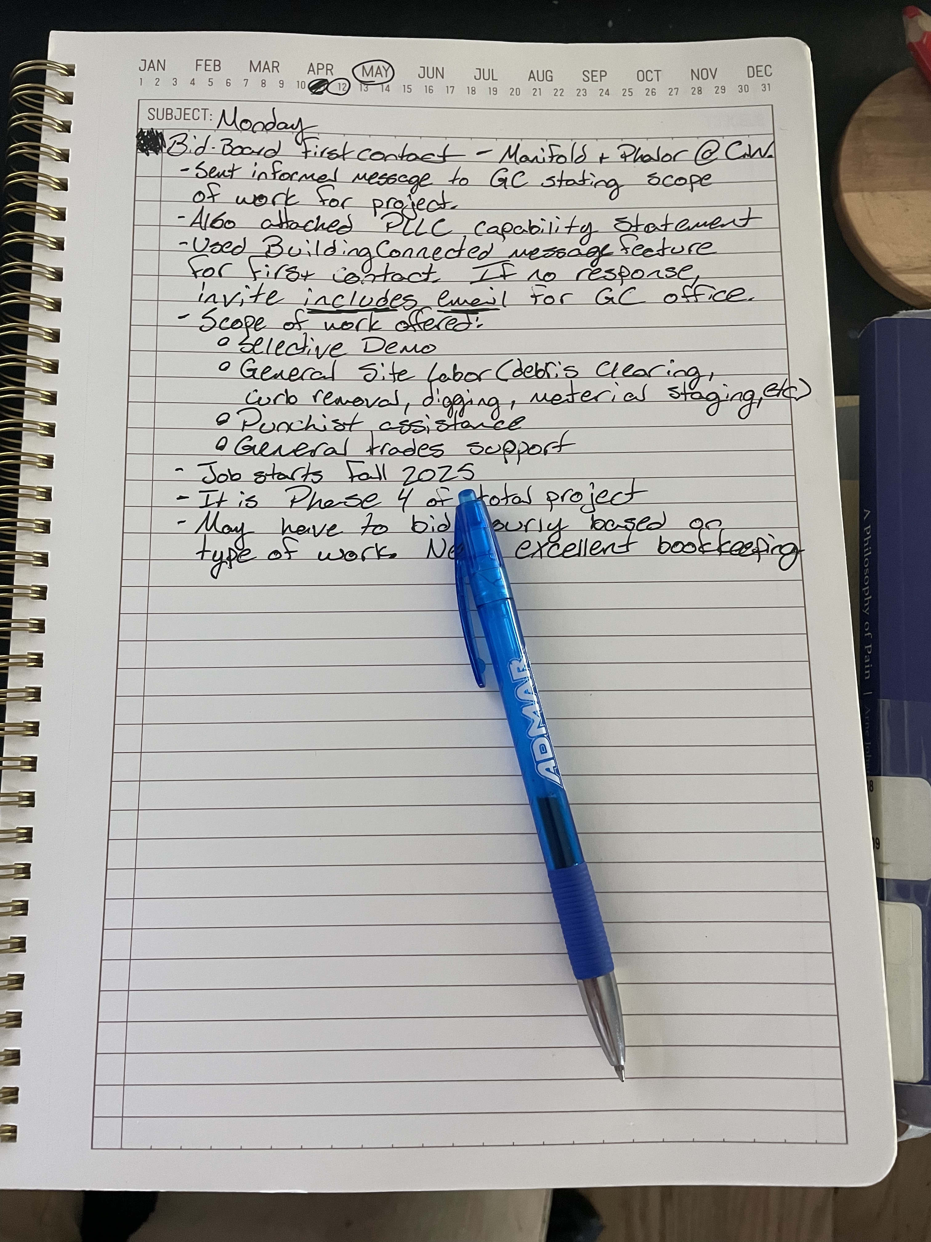 stuff at my desk
